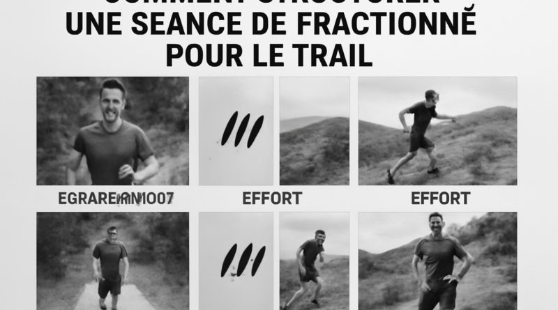 Comment structurer une séance de fractionné pour le trail ?